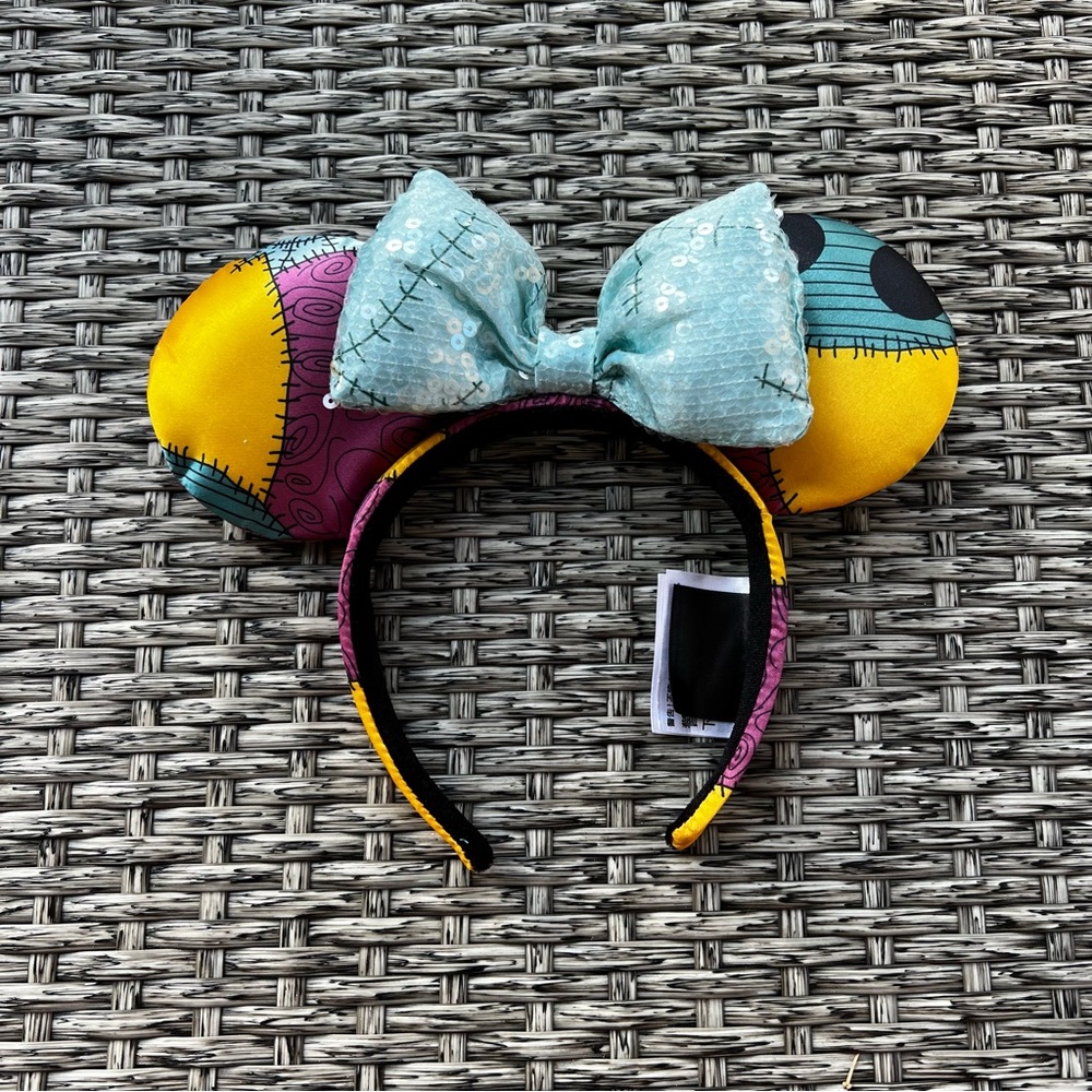 Disney Mickey Ears Headband Nightmare Before Christmas Sally